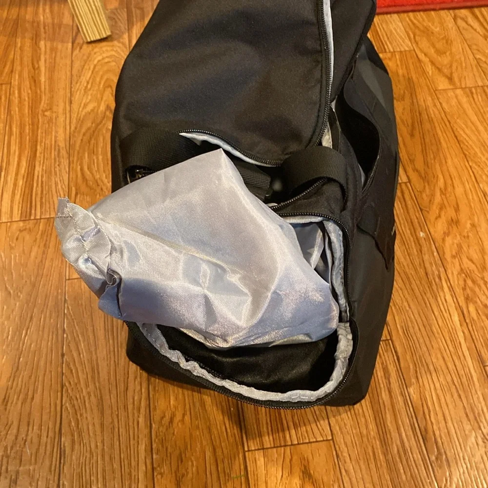 Under Armour Black Duffel Bag NWT